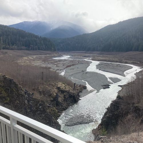 Glines Canyon Spillway Overlook