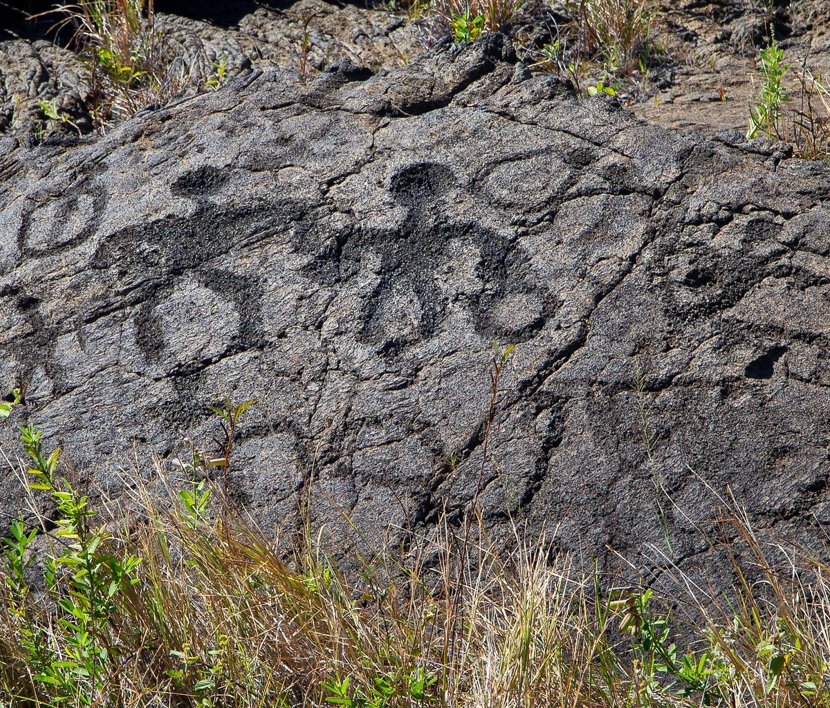 Puʻuloa Petroglyphs, Hawaiʻi Volcanoes National Park