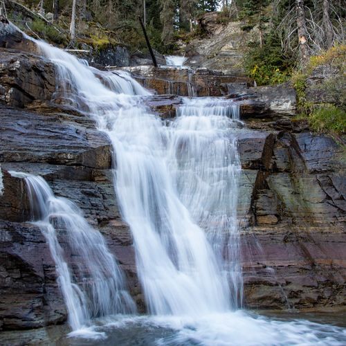 St Mary and Virginia Falls Trail