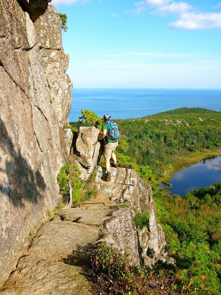 Iron Rungs: Precipice, Beehive and Jordan Cliffs, Acadia National Park