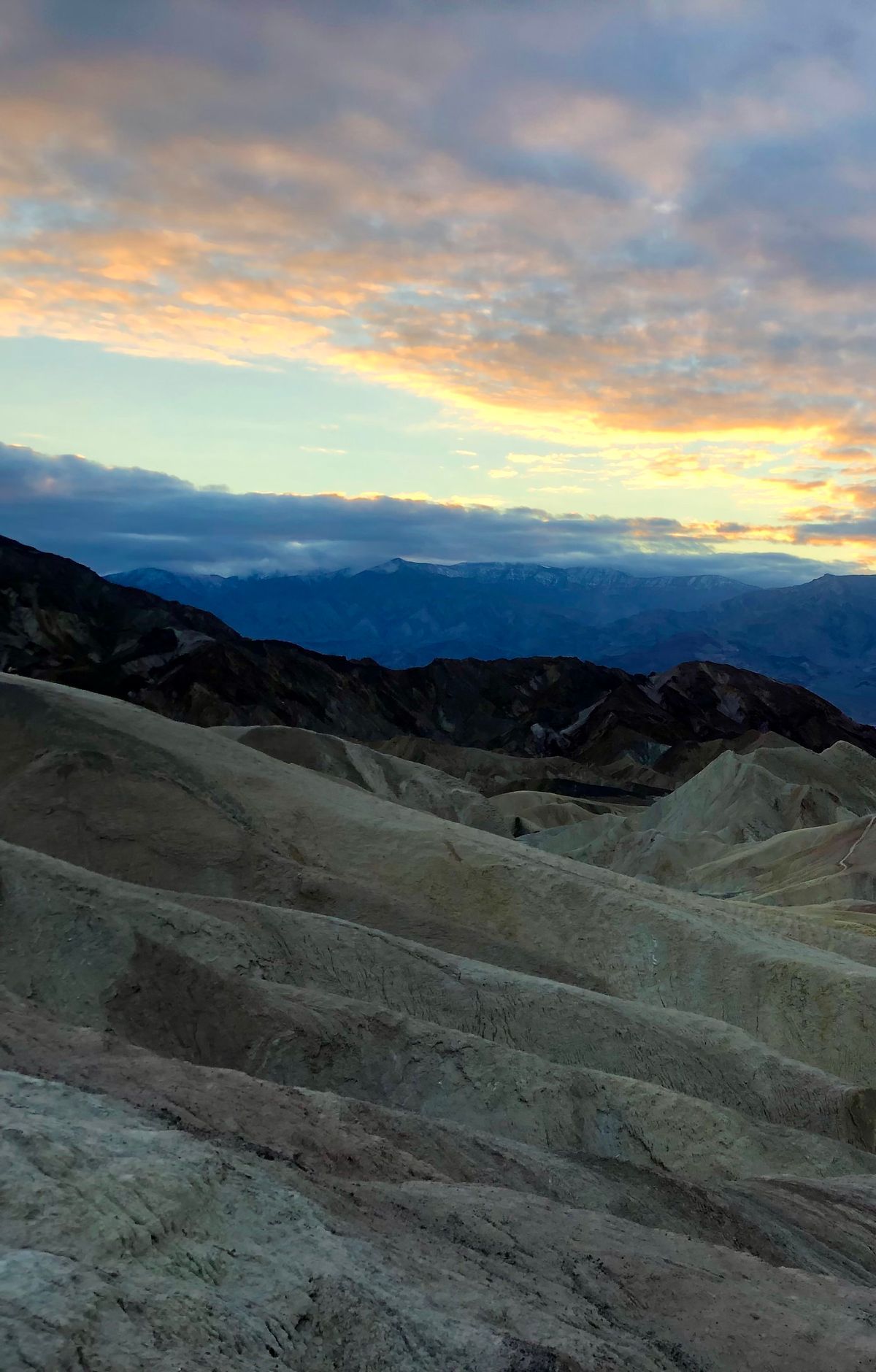 Zabriskie Point and the Badlands Trails, Death Valley National Park