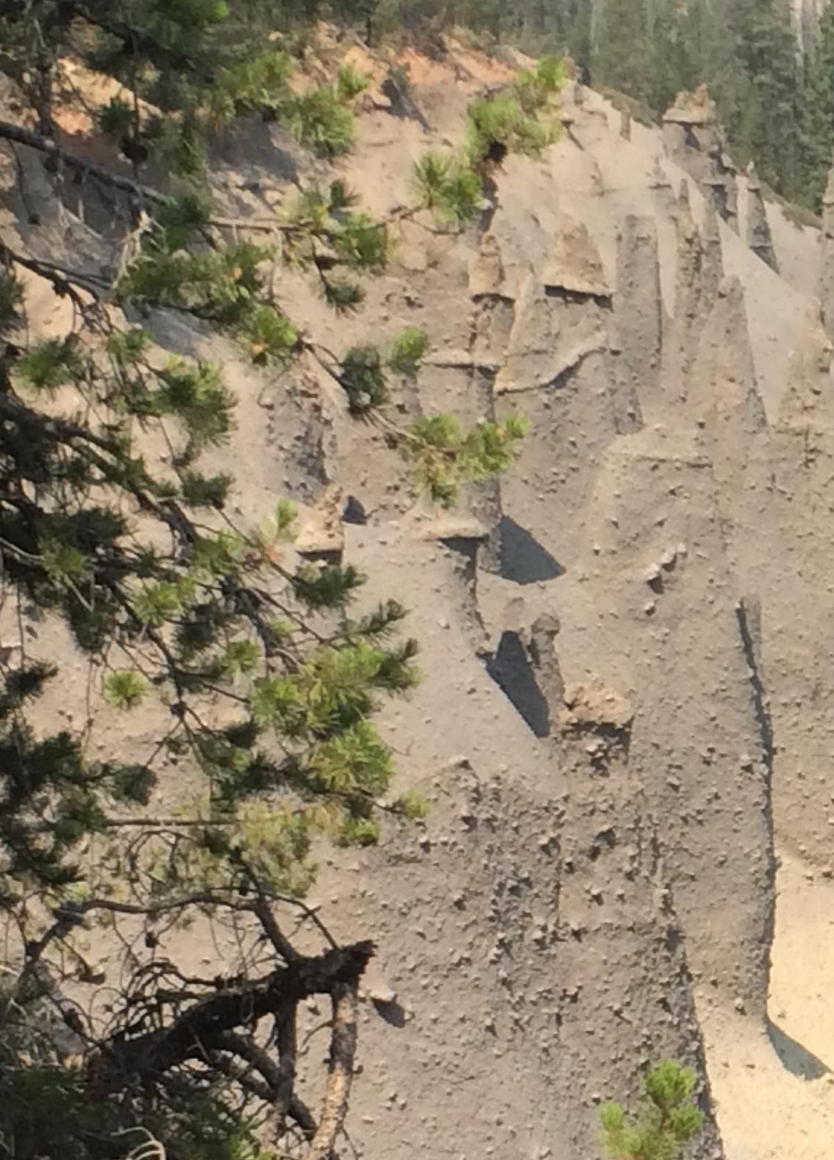 The Pumice Desert and Volcanic Ash Landscapes, Crater Lake National Park