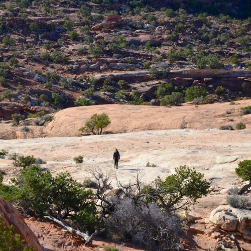 Upheaval Dome first overlook