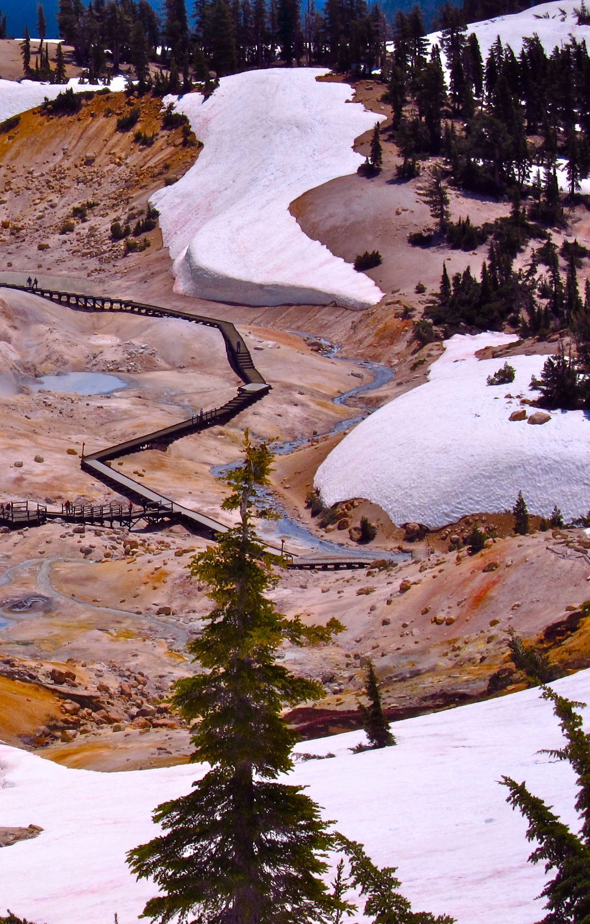 Bumpass Hell: Lassen's Largest Hydrothermal Basin, Lassen Volcanic National Park