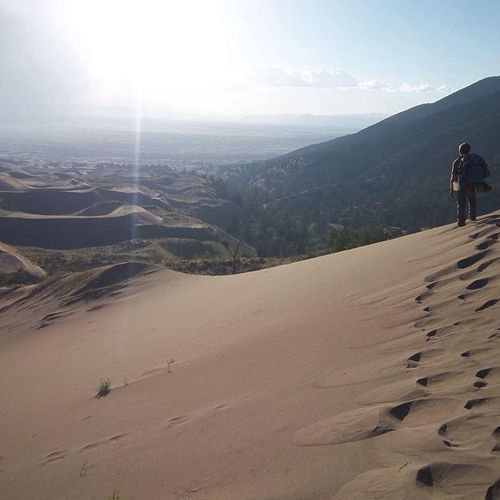 Backpacking Campsites in the Dunes or Forest