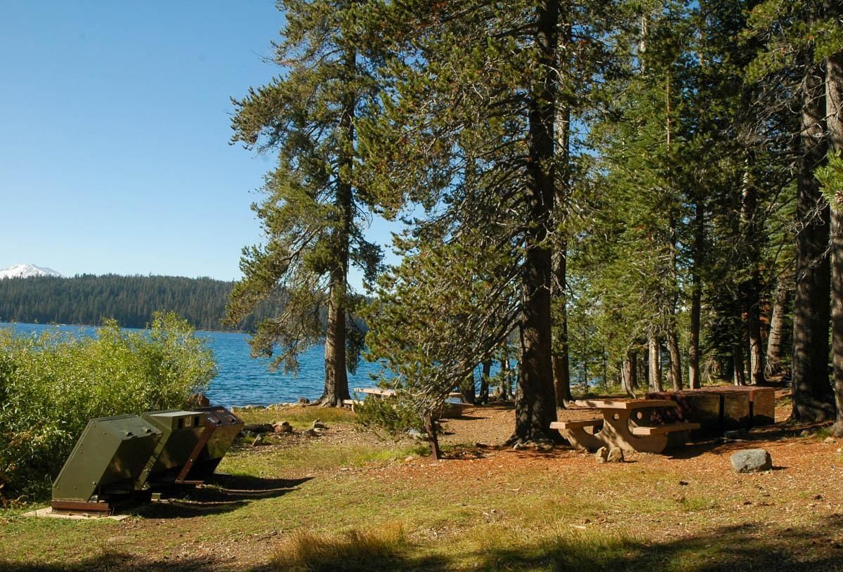 Choosing Among Lassen's Lakeside Campgrounds, Lassen Volcanic National Park