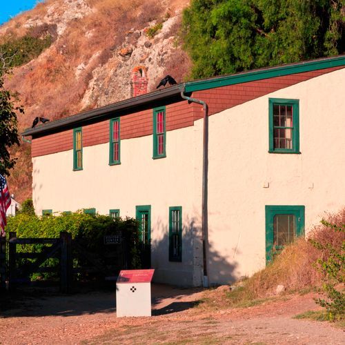 Scorpion Ranch Visitor Center on Santa Cruz Island