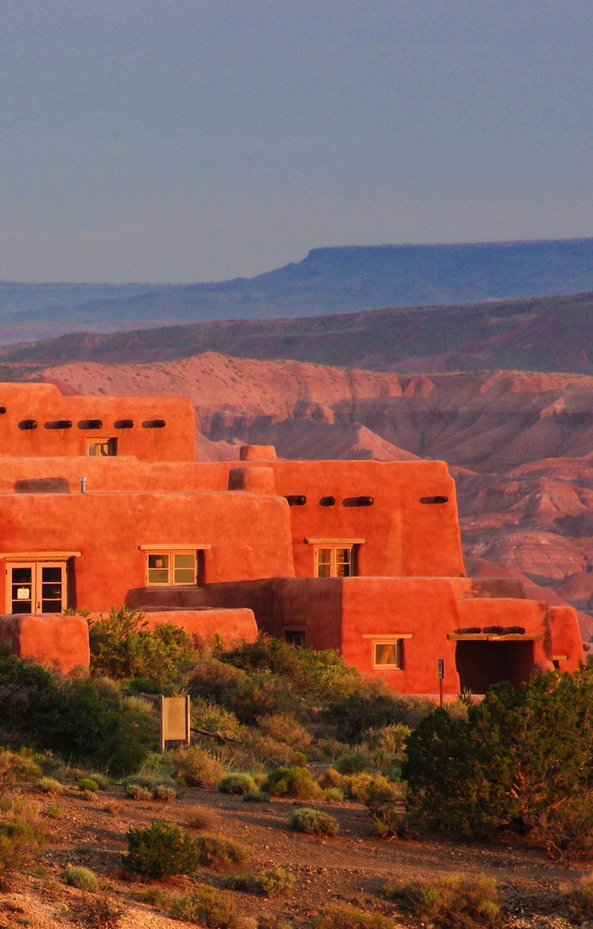 Dark Skies Above the Painted Desert Rim, Petrified Forest National Park