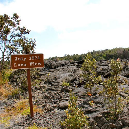 July 1974 Lava Flow