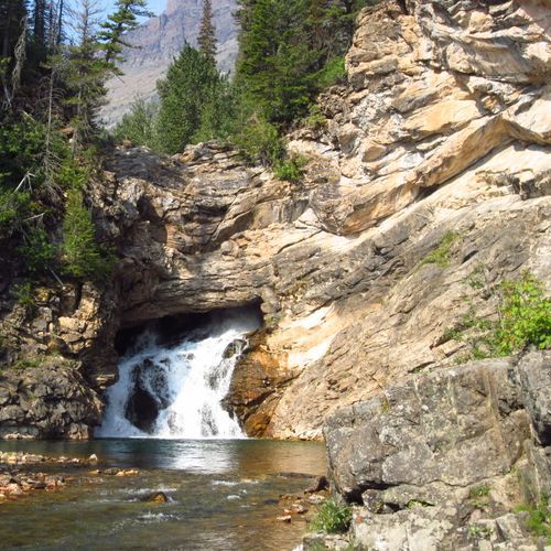 Running Eagle Falls