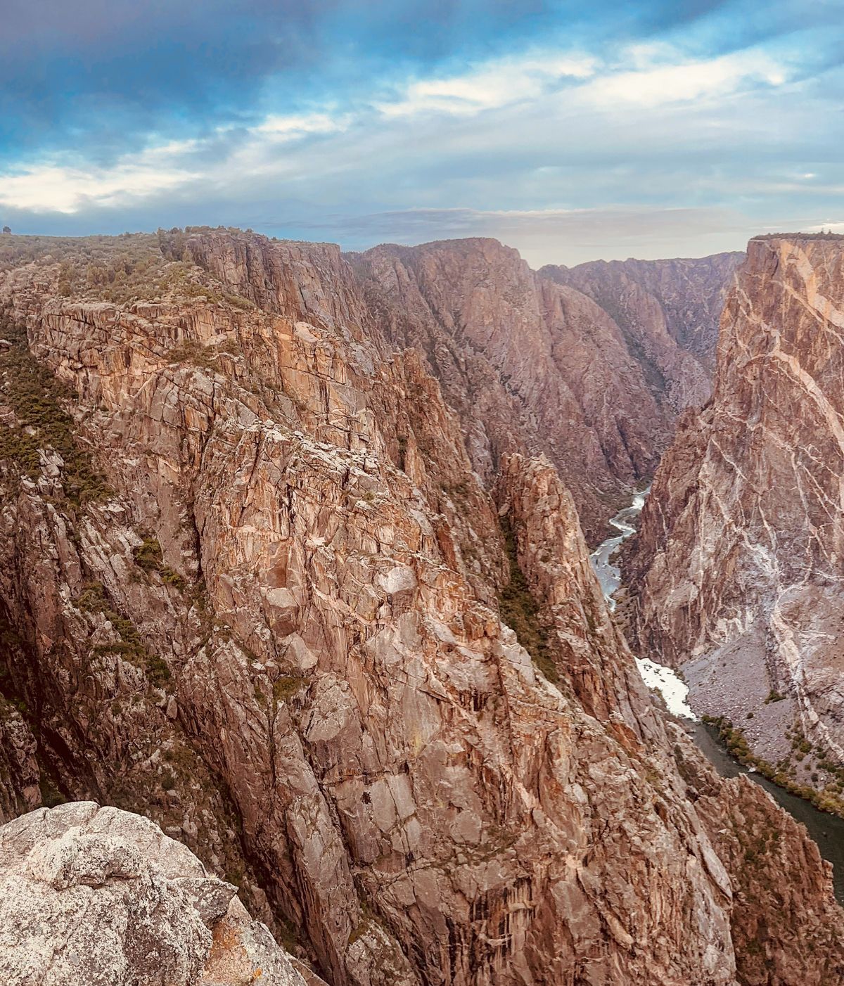 Camping Beside the Painted Wall, Black Canyon Of The Gunnison National Park