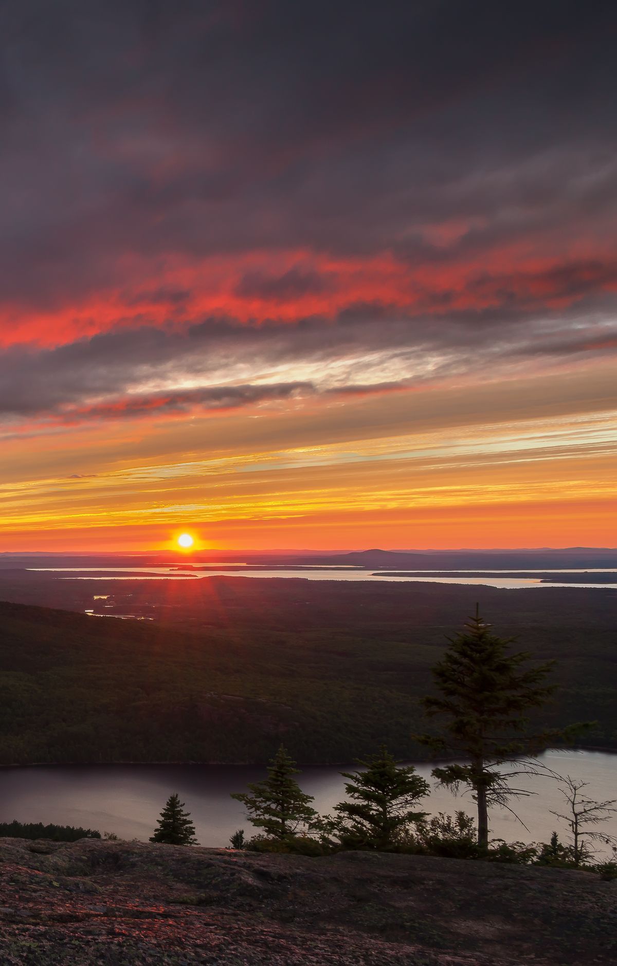 Driving the 27-Mile Park Loop Road, Acadia National Park