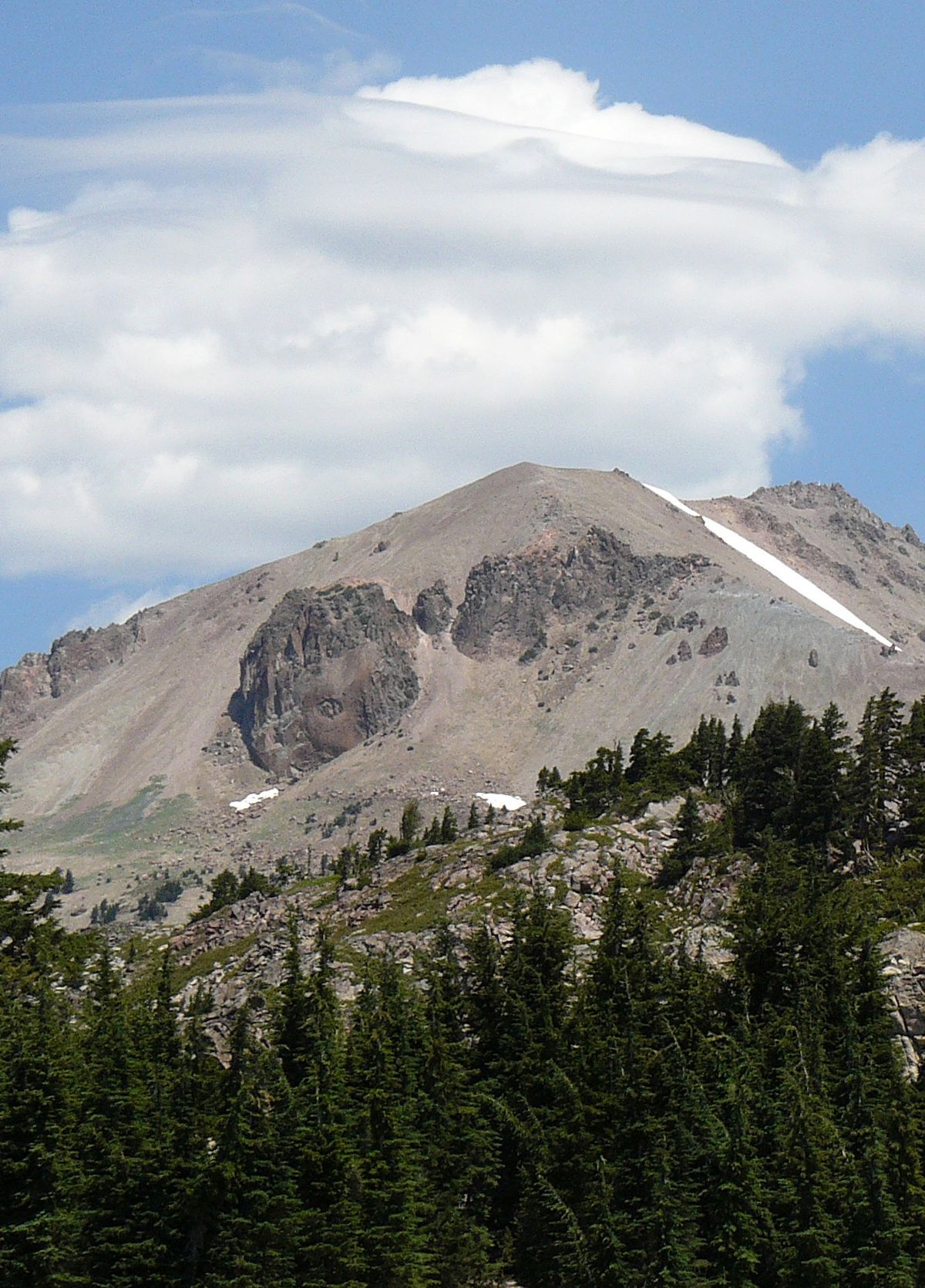 Summiting Lassen Peak, the World's Largest Plug Dome, Lassen Volcanic National Park