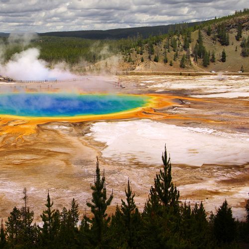 Grand Prismatic Overlook Trail