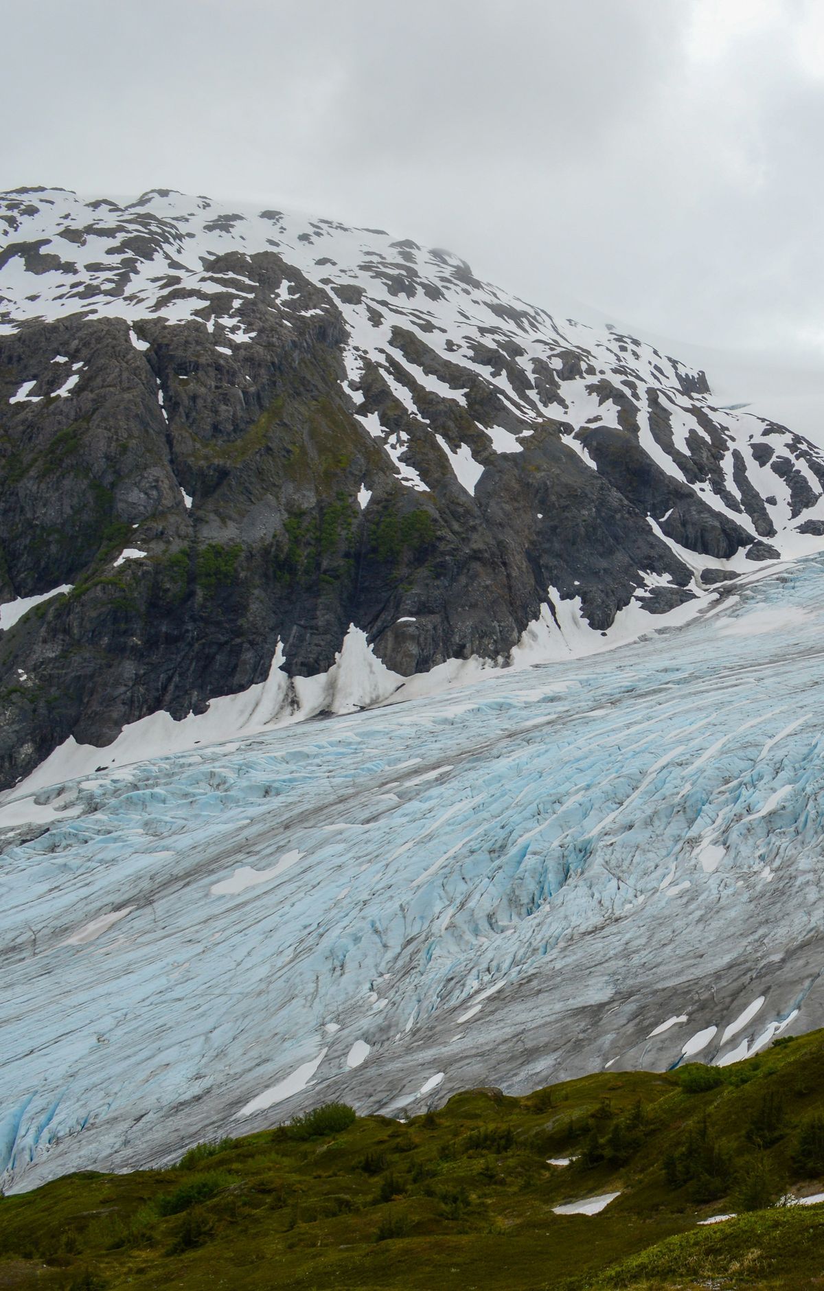 Climbing the Harding Icefield Trail, Kenai Fjords National Park