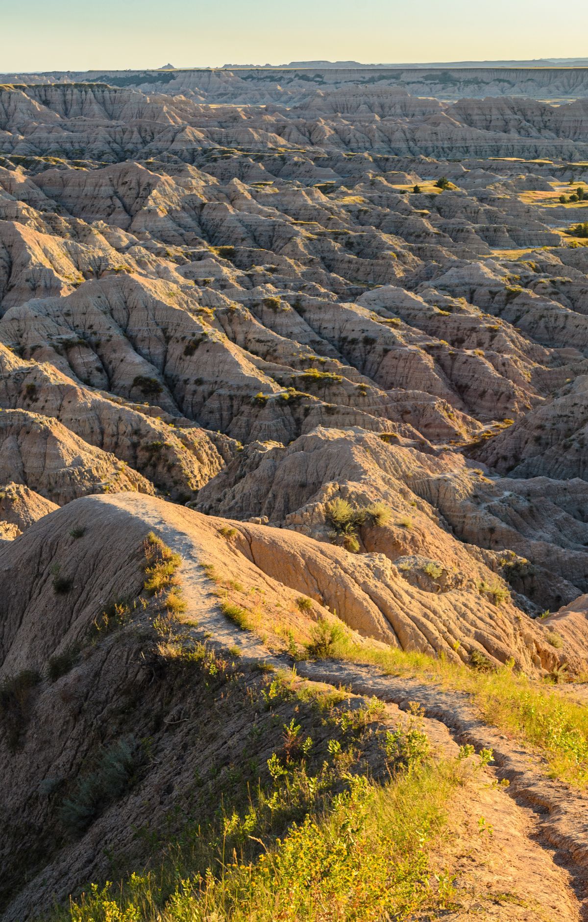 Driving the Badlands Loop Road Overlooks, Badlands National Park