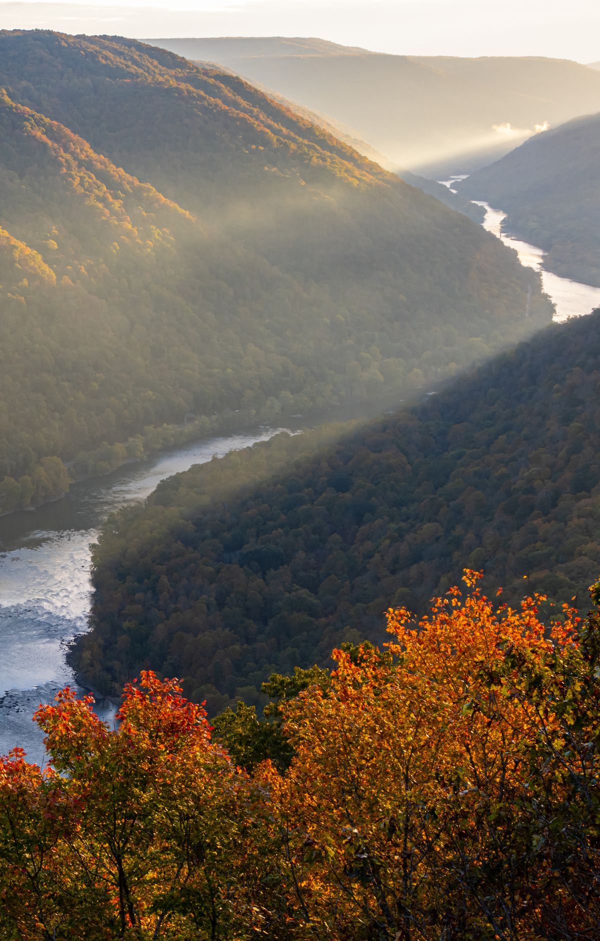 The 83-Mile Gorge Loop Scenic Drive, New River Gorge National Park & Preserve