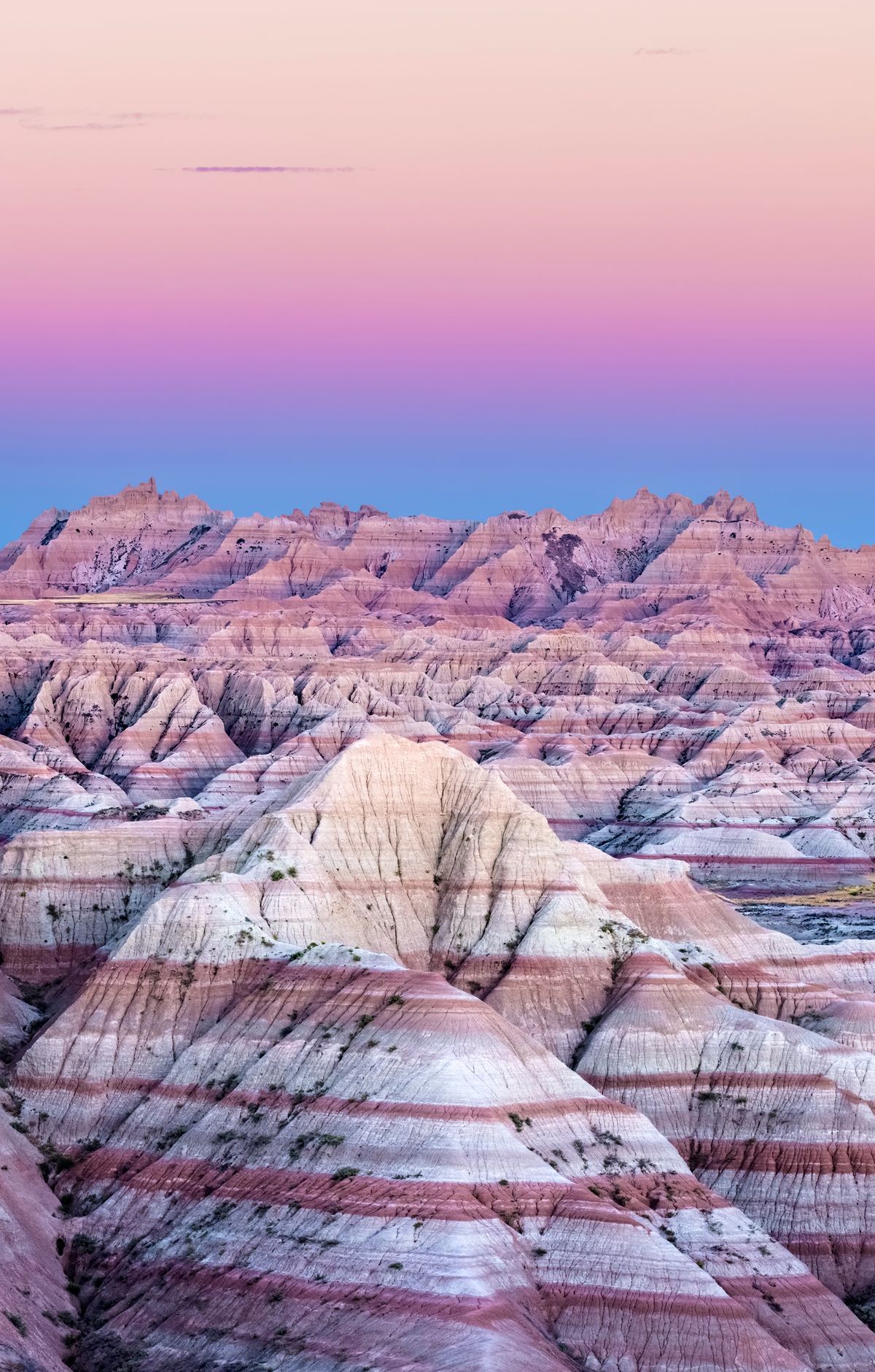 Oligocene Fossil Beds: Ancient Horses and Rhinos, Badlands National Park