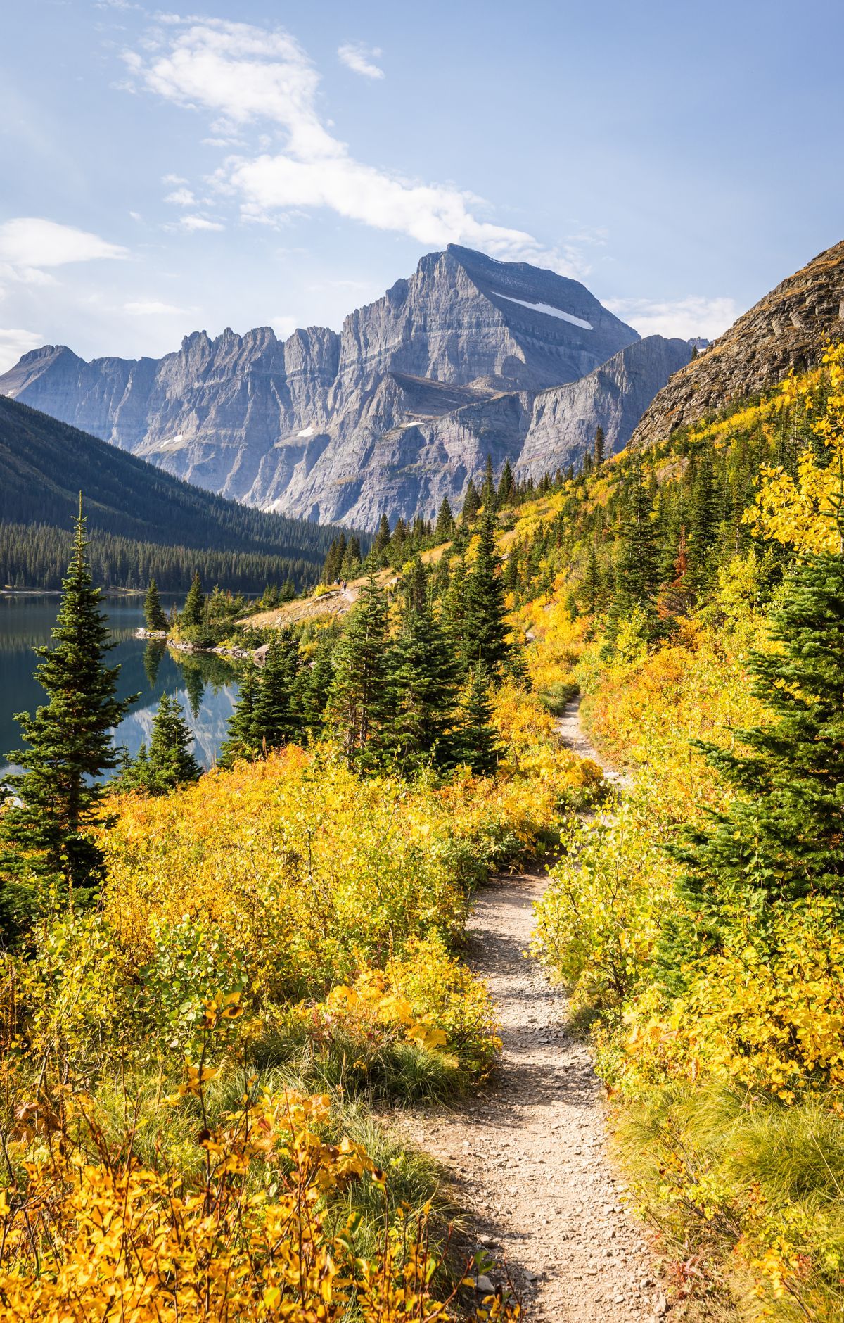 Grinnell Lake Trail, Glacier National Park
