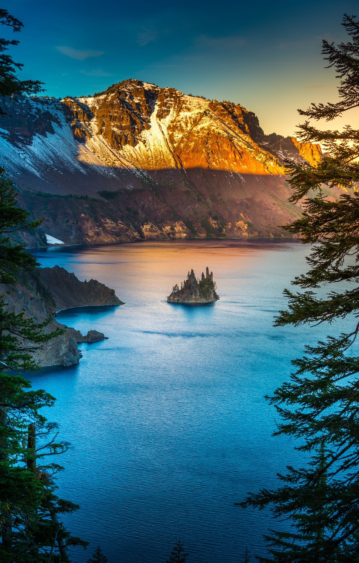 Boat Tours and Fishing at Wizard Island, Crater Lake National Park