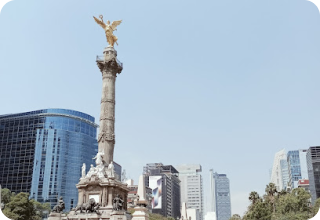 Angel de la independencia, Av. Reforma