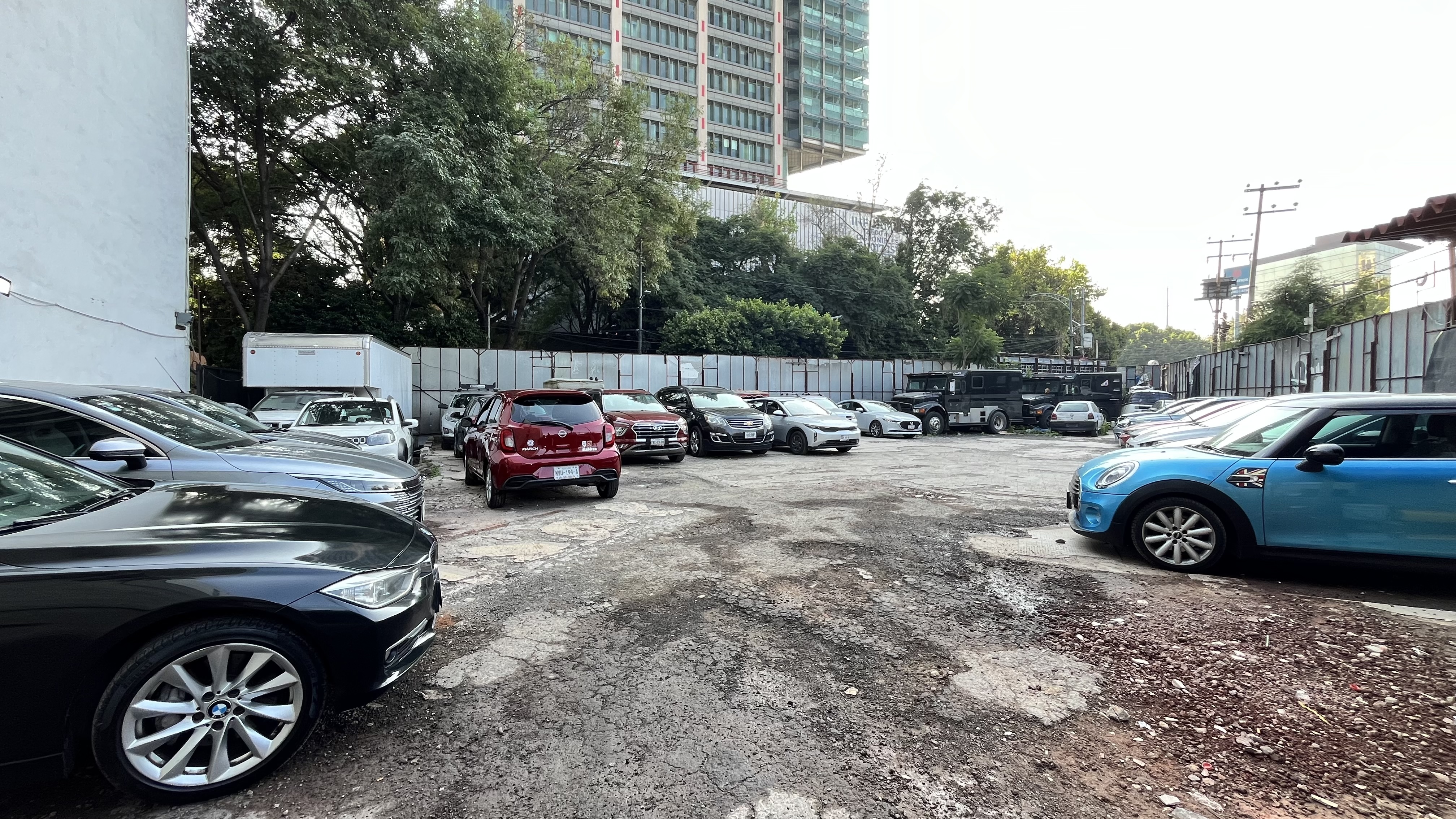 Foto del estacionamiento