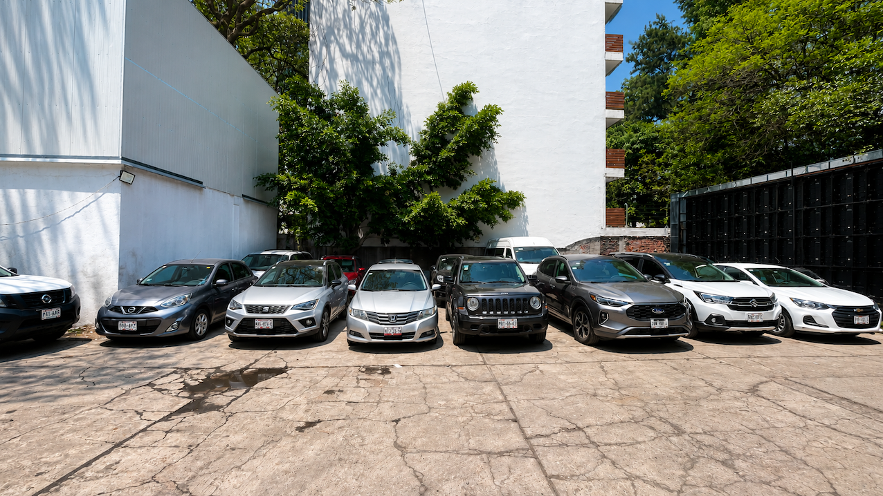 Foto del estacionamiento