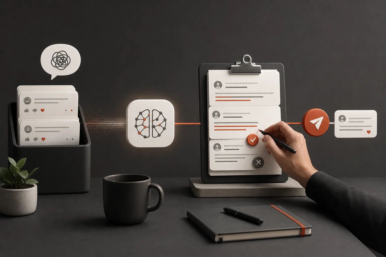 Editorial illustration for Build an Approval-First AI Workflow for YouTube Comment Replies