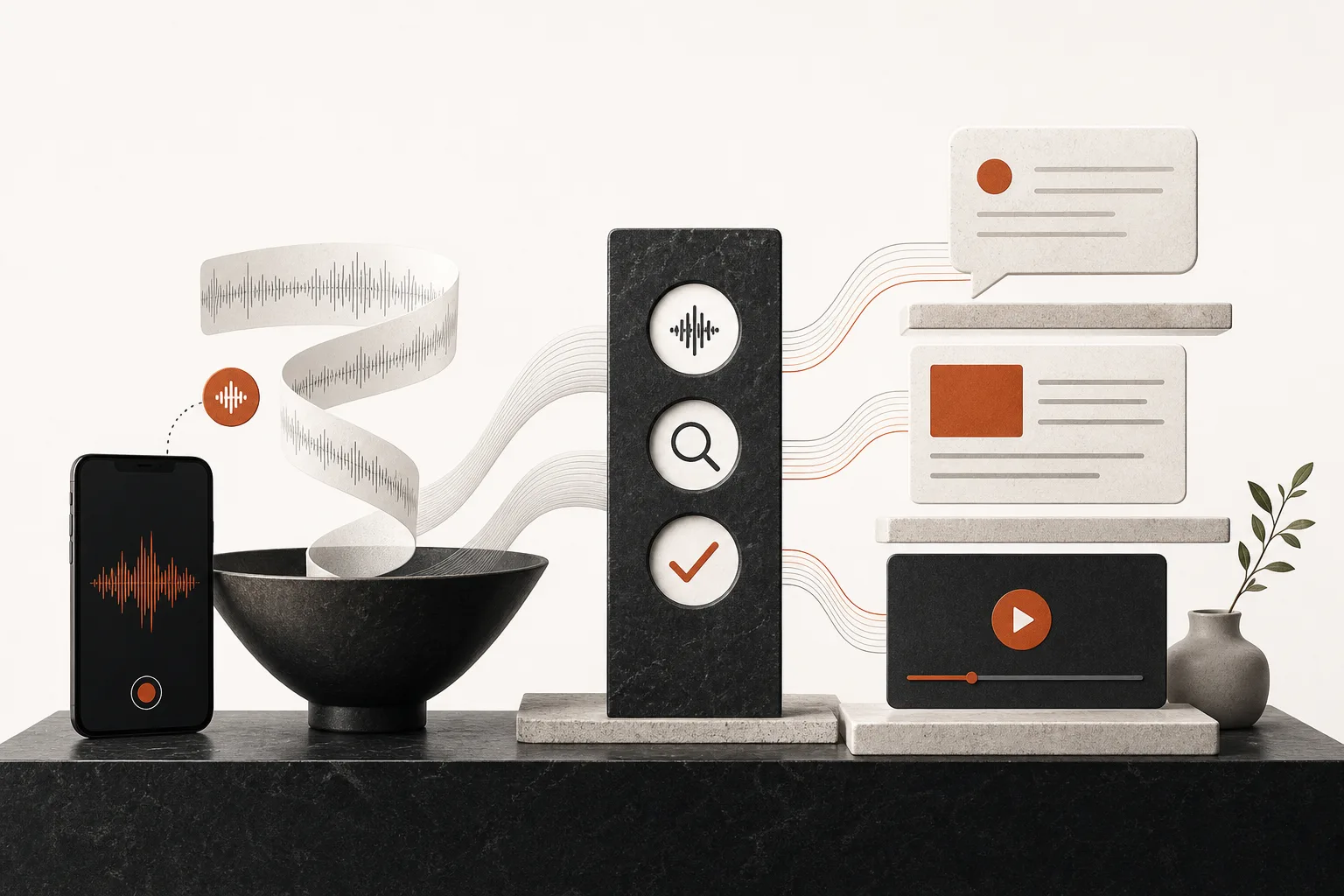 Editorial illustration for The Evidence-First AI Content Repurposing Workflow