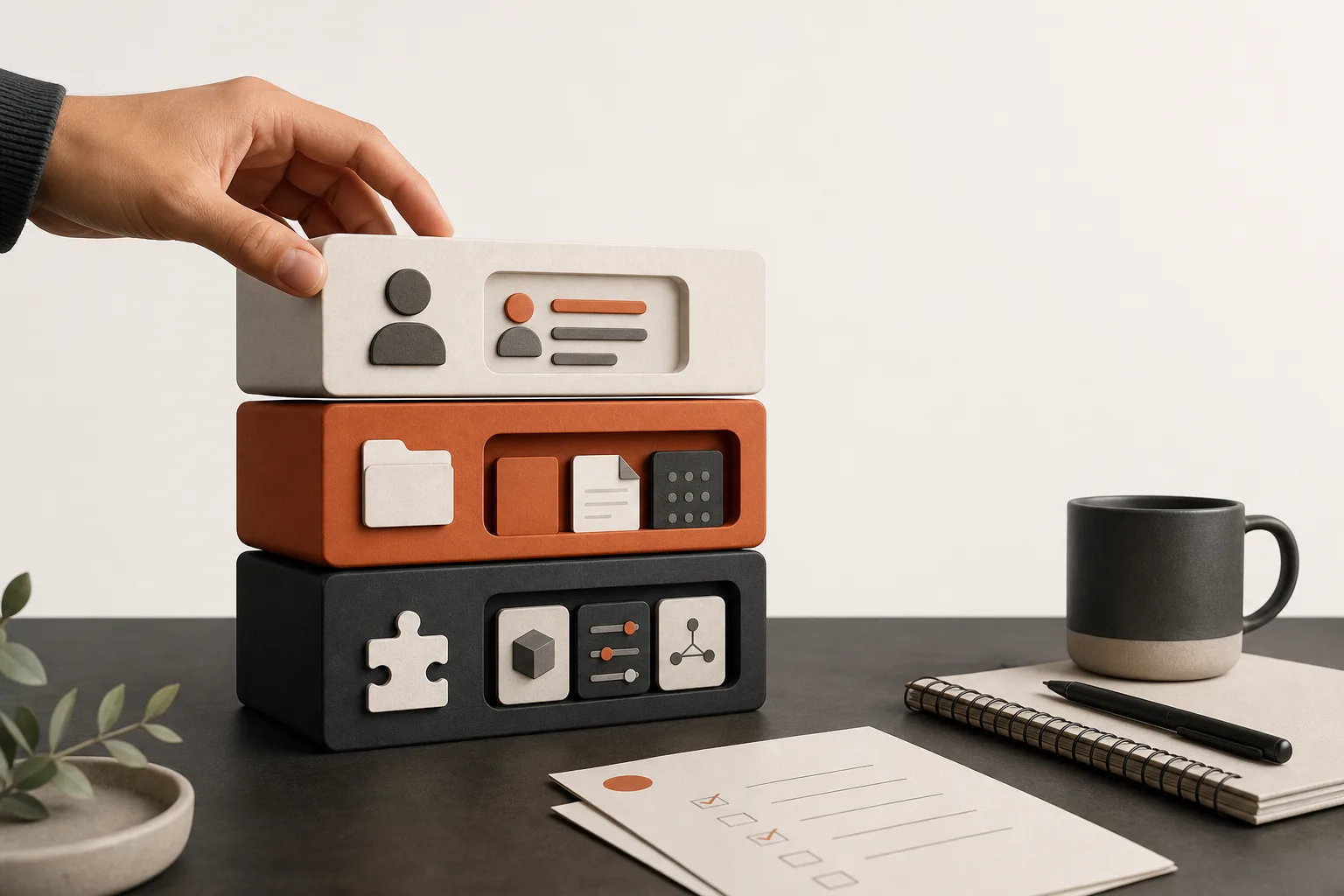 Editorial illustration for How to Set Up Claude for a Repeatable Work Workflow