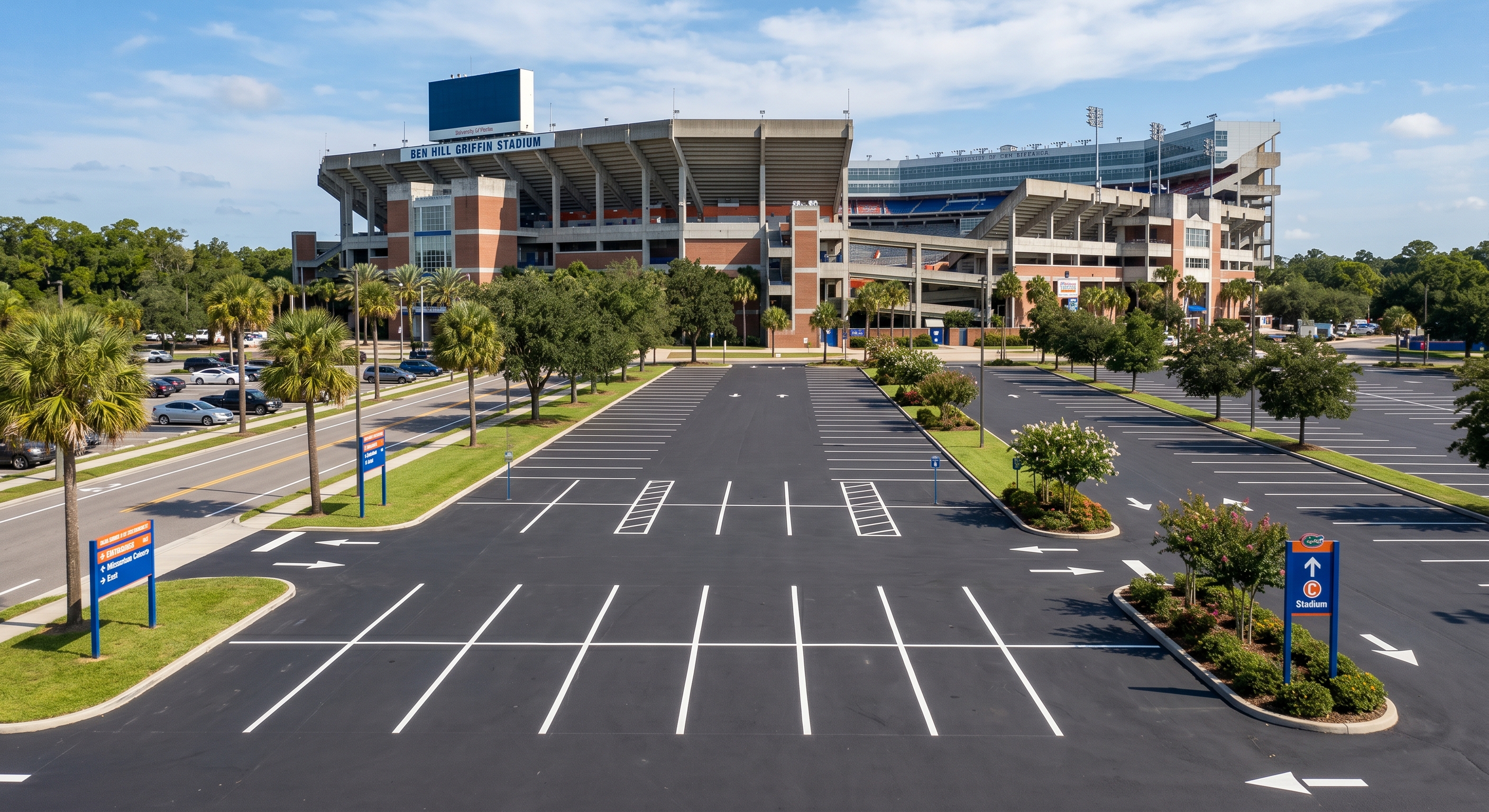 Parking options near Ben Hill Griffin Stadium