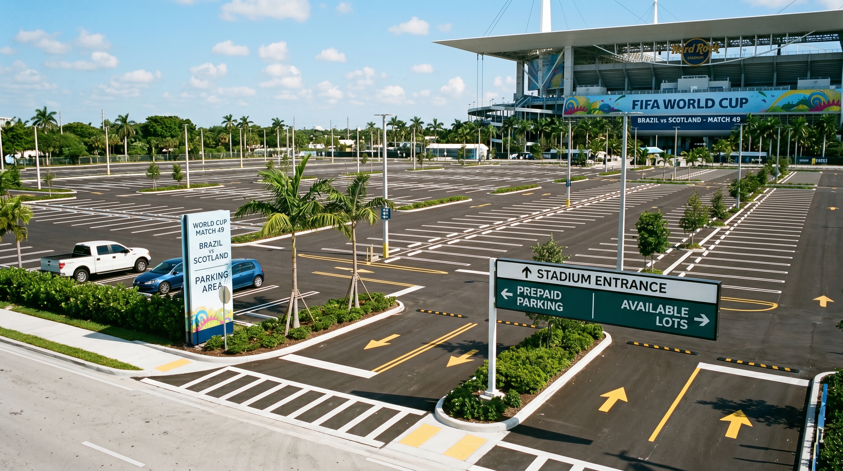 Parking options near Brazil vs Scotland - World Cup - Match 49 (Group C)