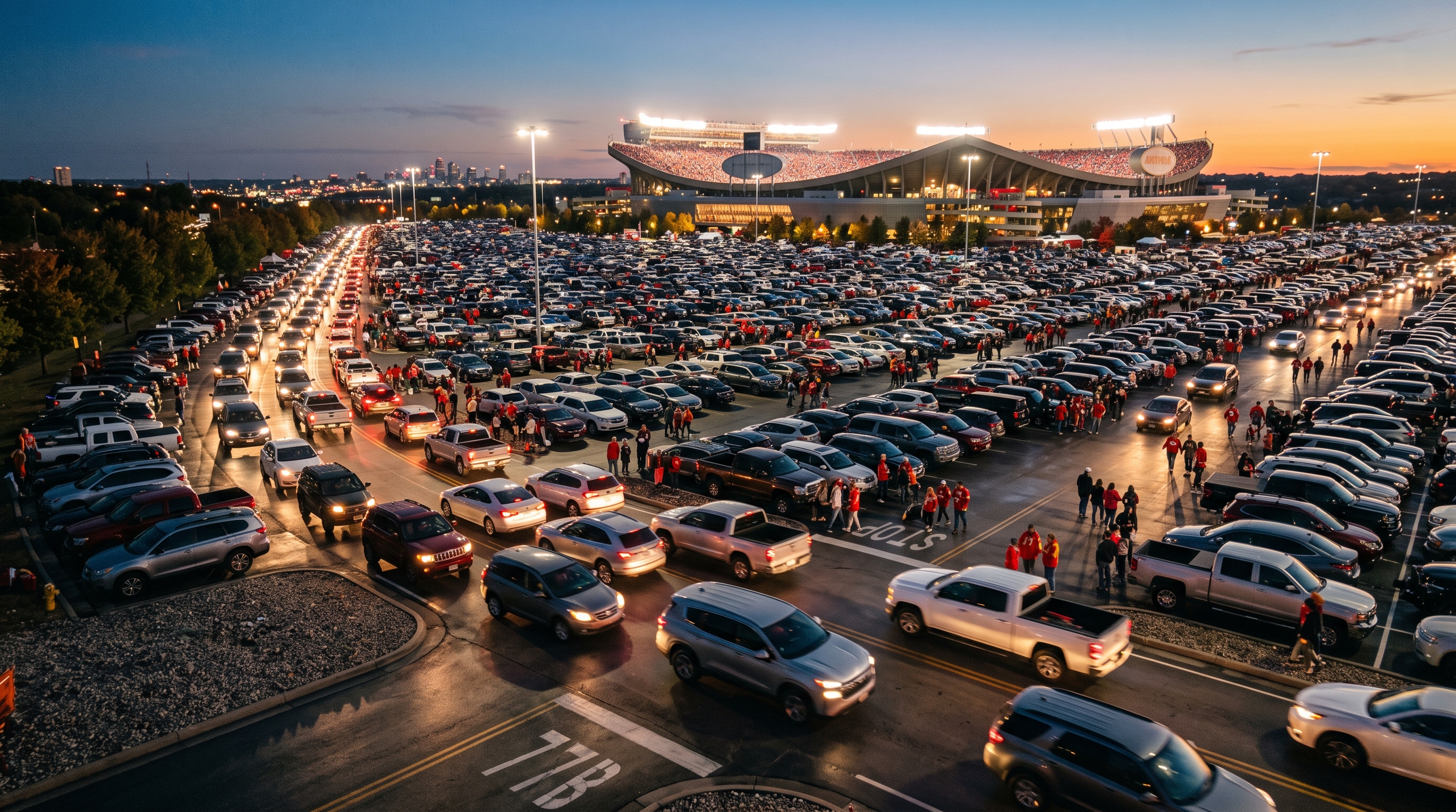 Chiefs vs Cardinals Parking Guide: GEHA Field at Arrowhead Stadium, Kansas City