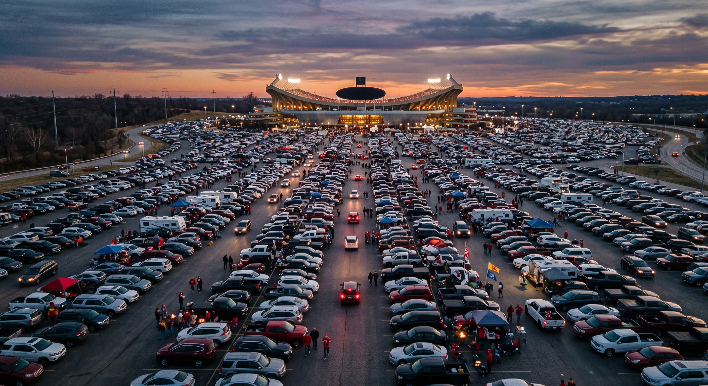 Kansas City Chiefs vs New England Patriots Parking Guide: GEHA Field 2026