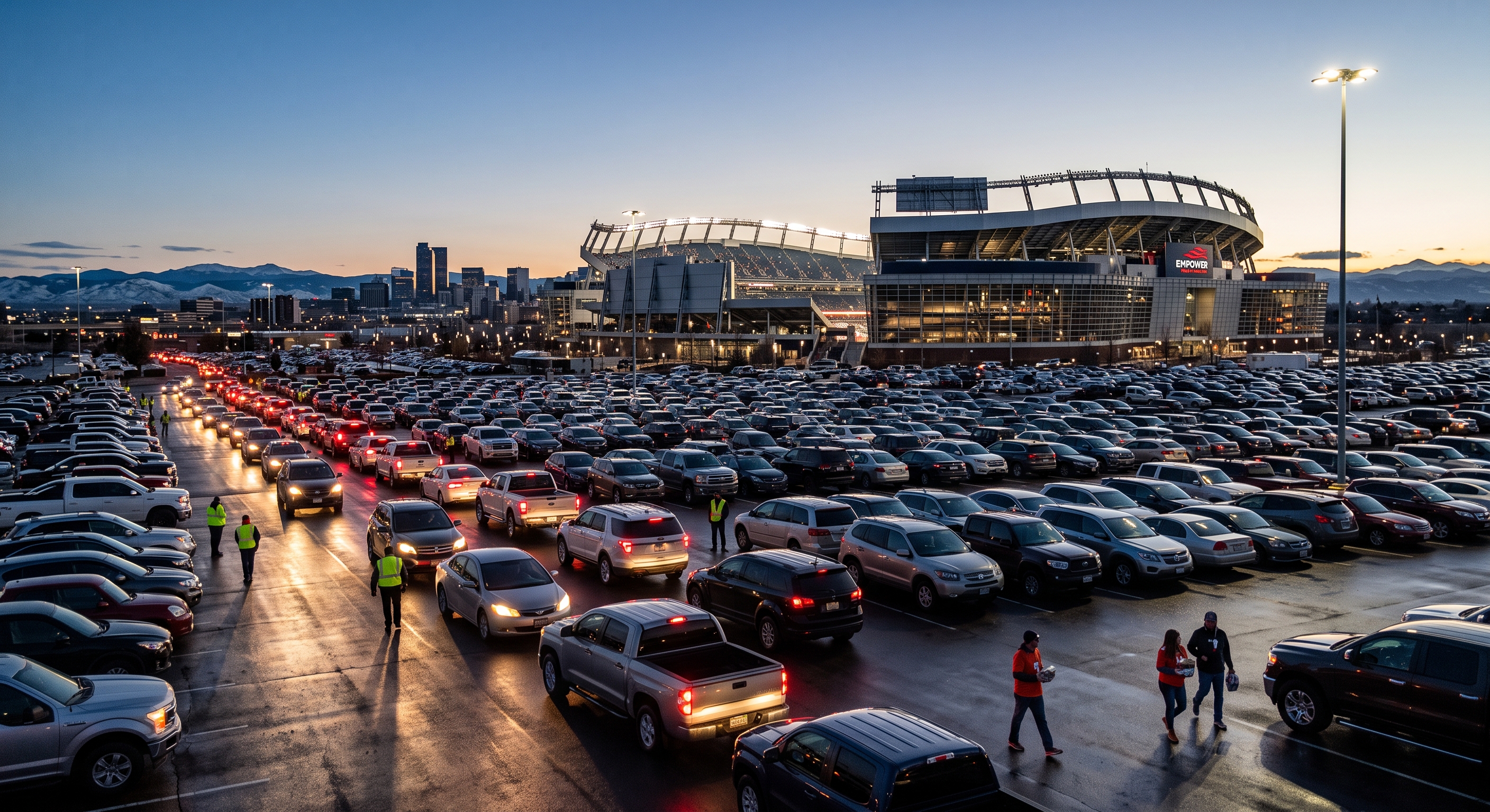 Denver Broncos vs. Jacksonville Jaguars Parking Guide: Empower Field at Mile High
