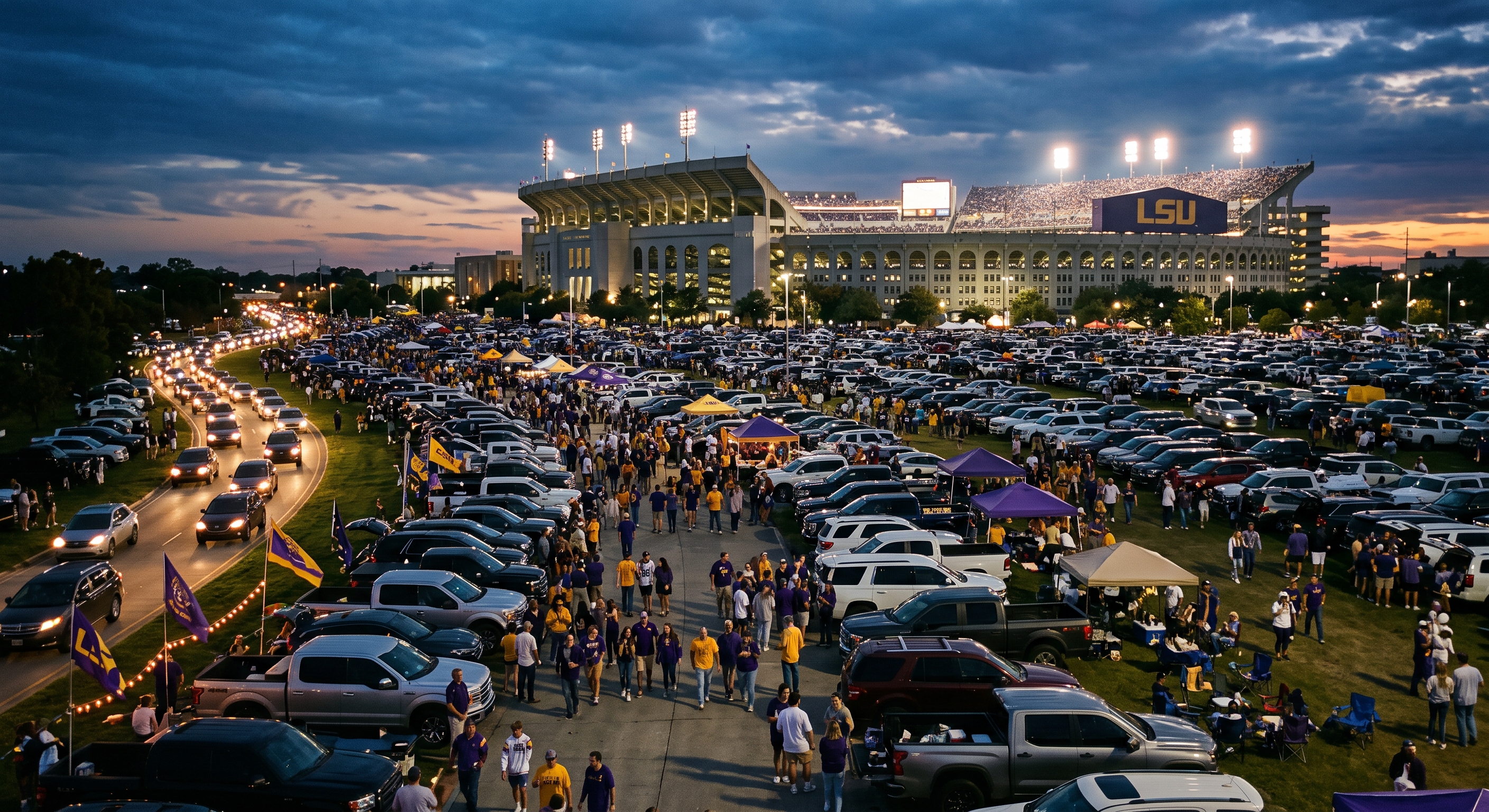 LSU vs Alabama Tiger Stadium Parking Guide 2026: Baton Rouge, LA