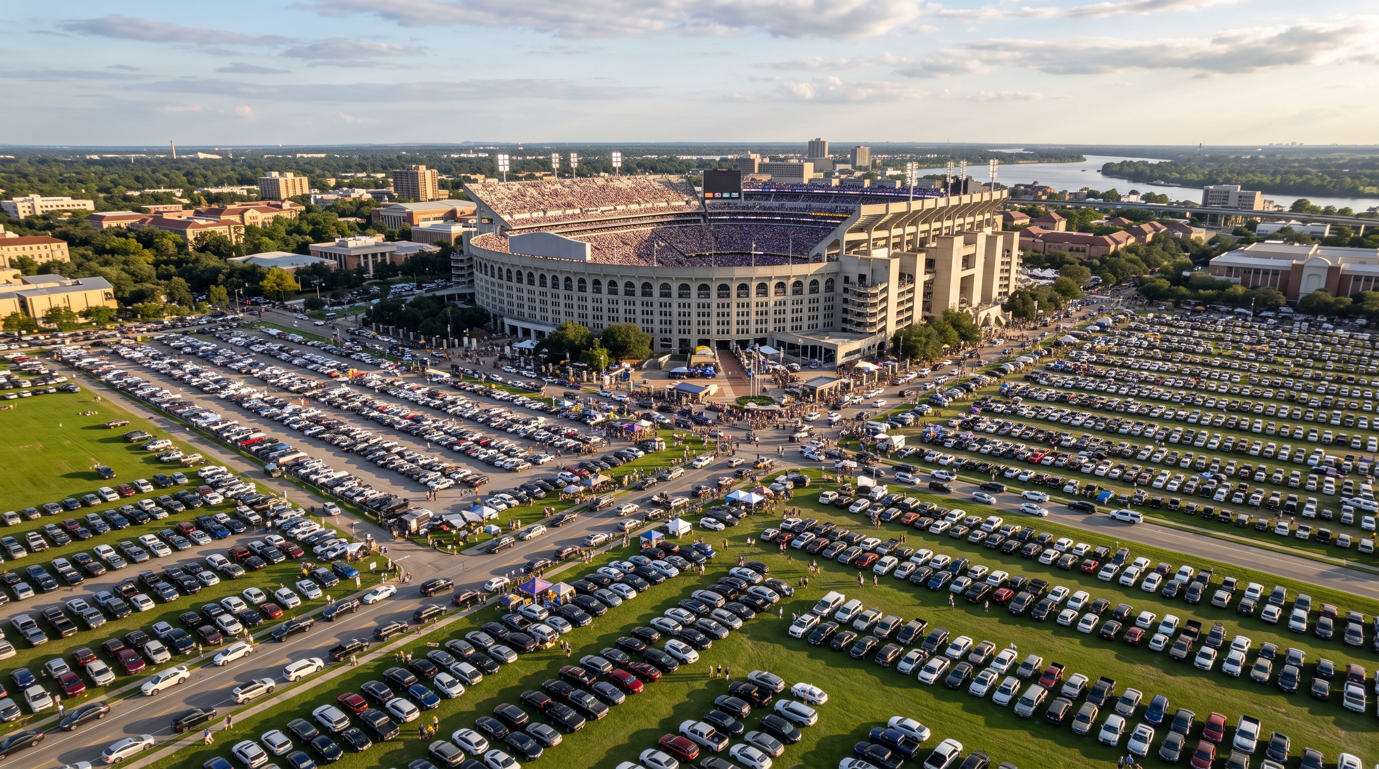 LSU vs. Mississippi State Football Parking Guide: Tiger Stadium 2026
