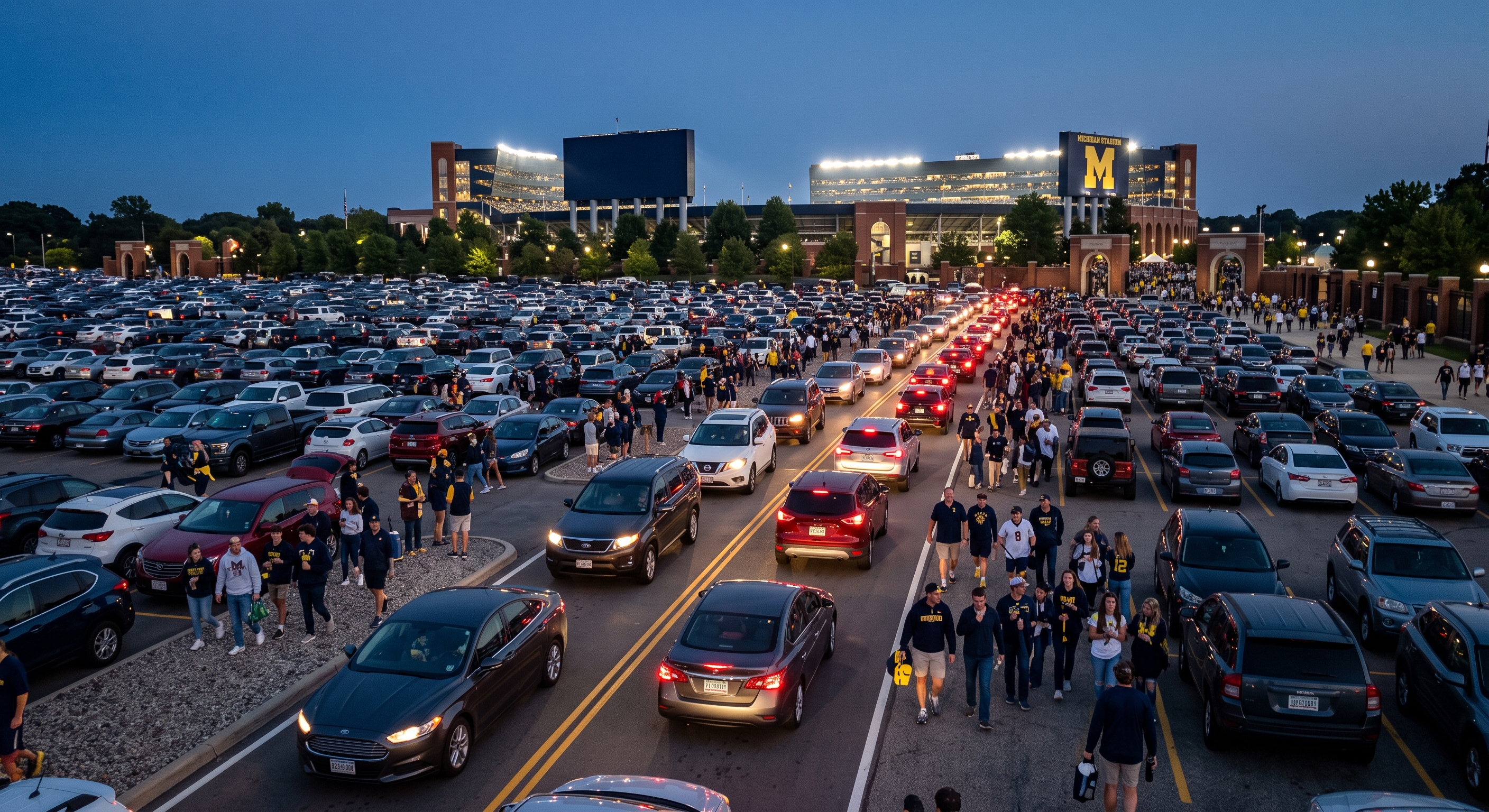 Michigan Stadium Parking Guide: Michigan vs. Oklahoma Sooners Football 2026