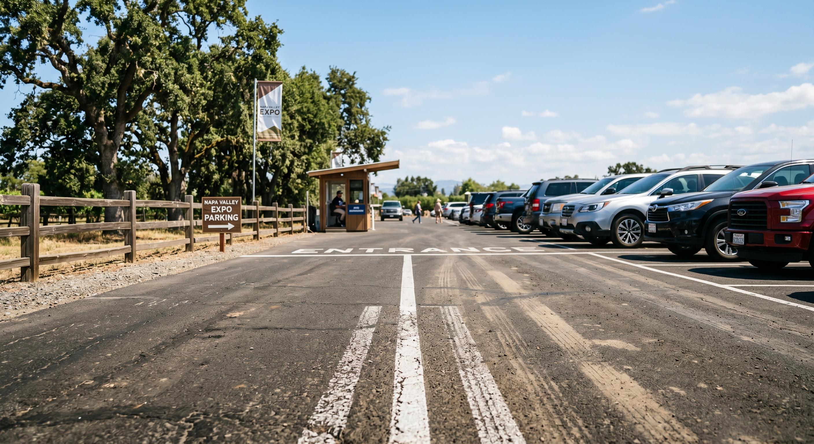 Parking options near Napa Valley Expo