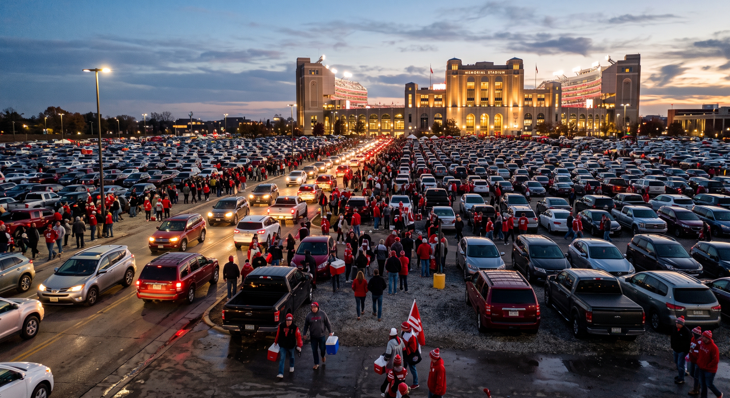 Nebraska Cornhuskers vs. Ohio State Football Parking Guide 2026: Memorial Stadium