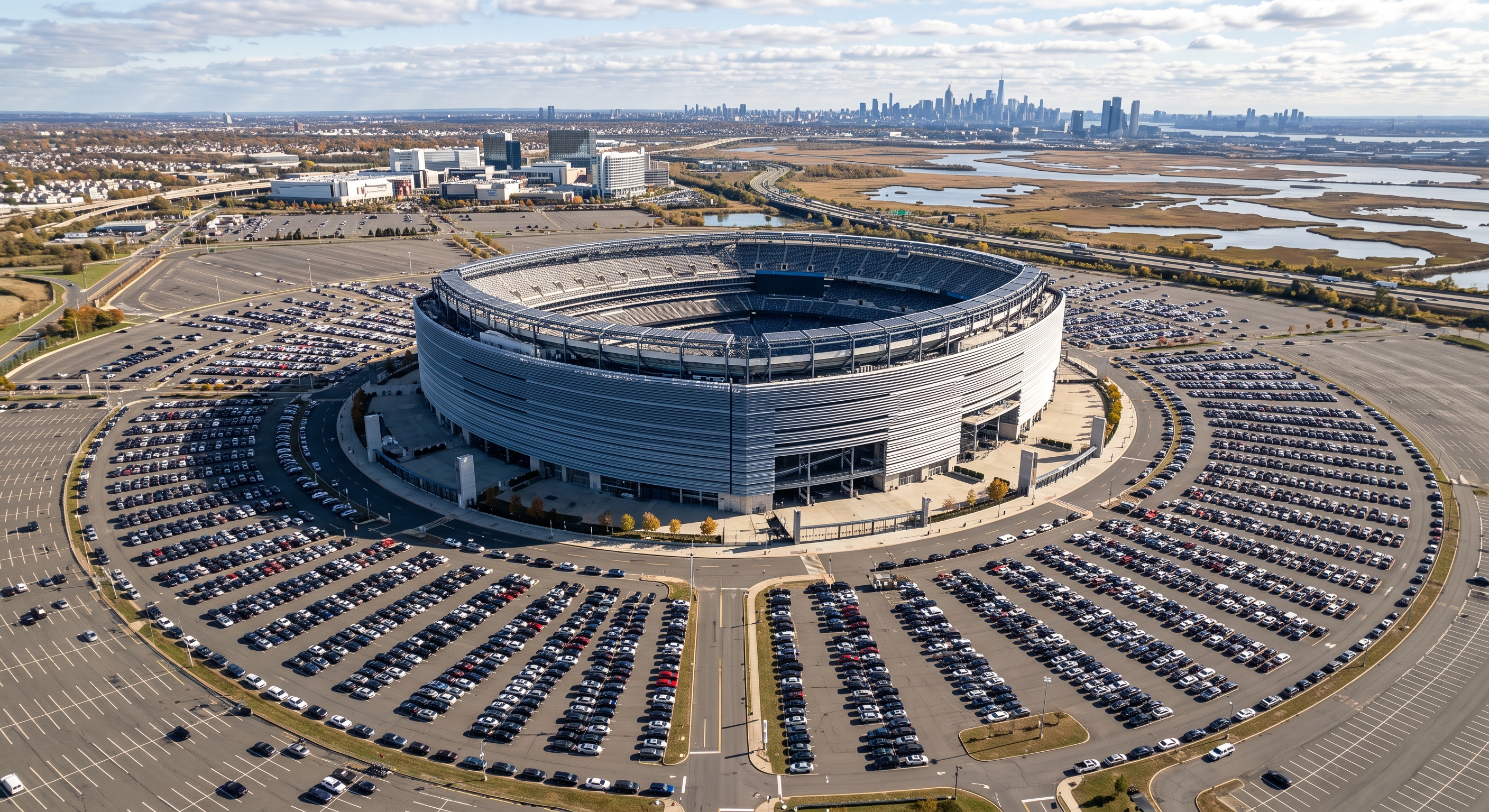 MetLife Stadium Parking Guide: New York Giants vs. Arizona Cardinals in East Rutherford