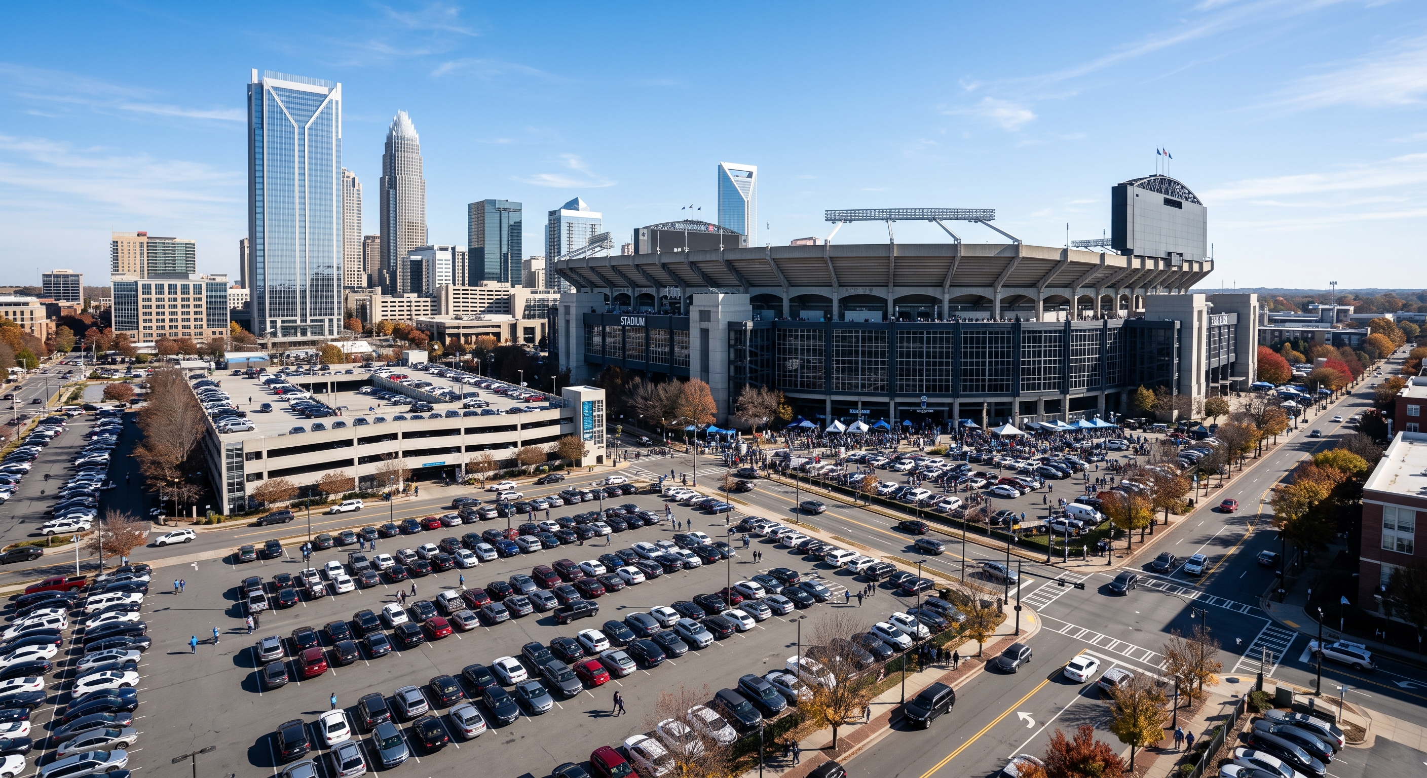 Carolina Panthers vs. Baltimore Ravens Parking Guide 2026: Bank of America Stadium