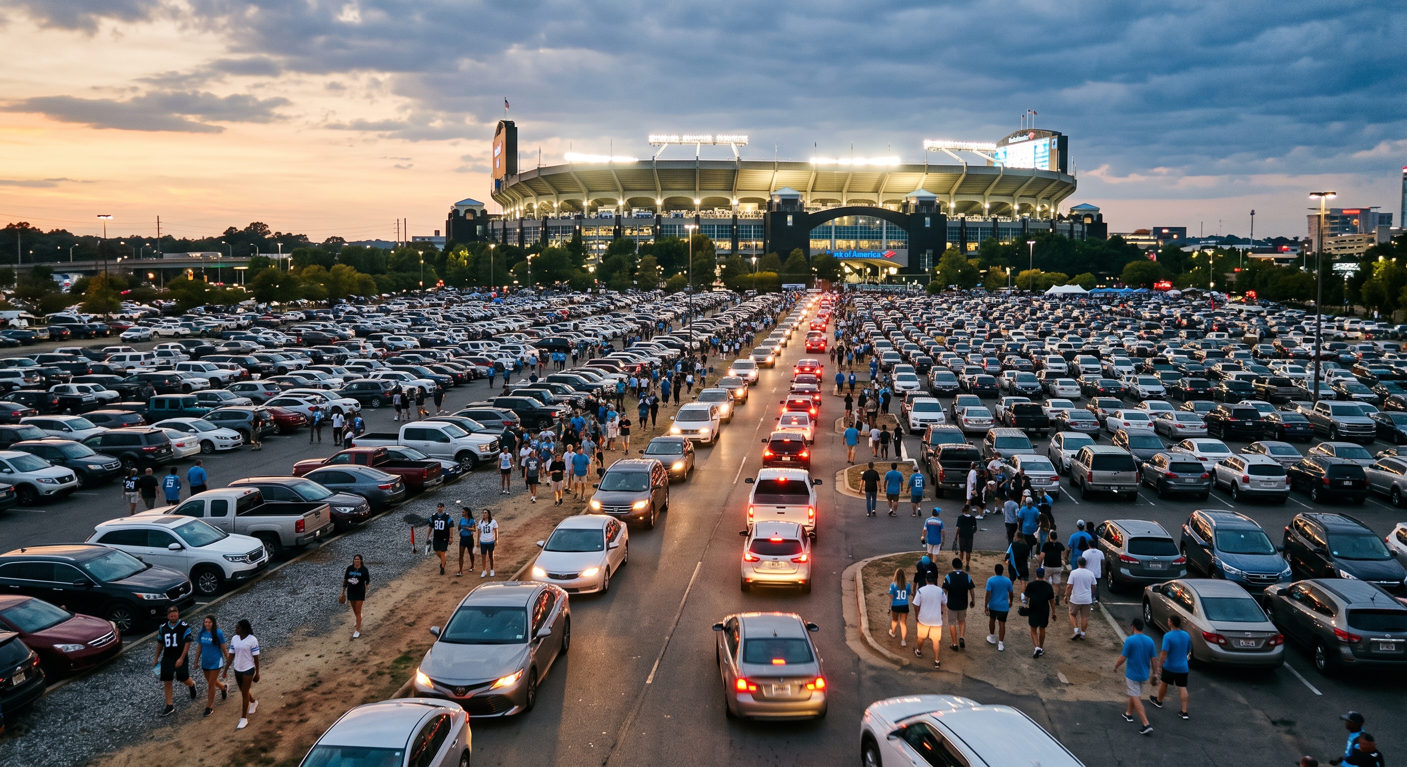 Panthers vs. Texans Parking Guide: Bank of America Stadium Charlotte 2026