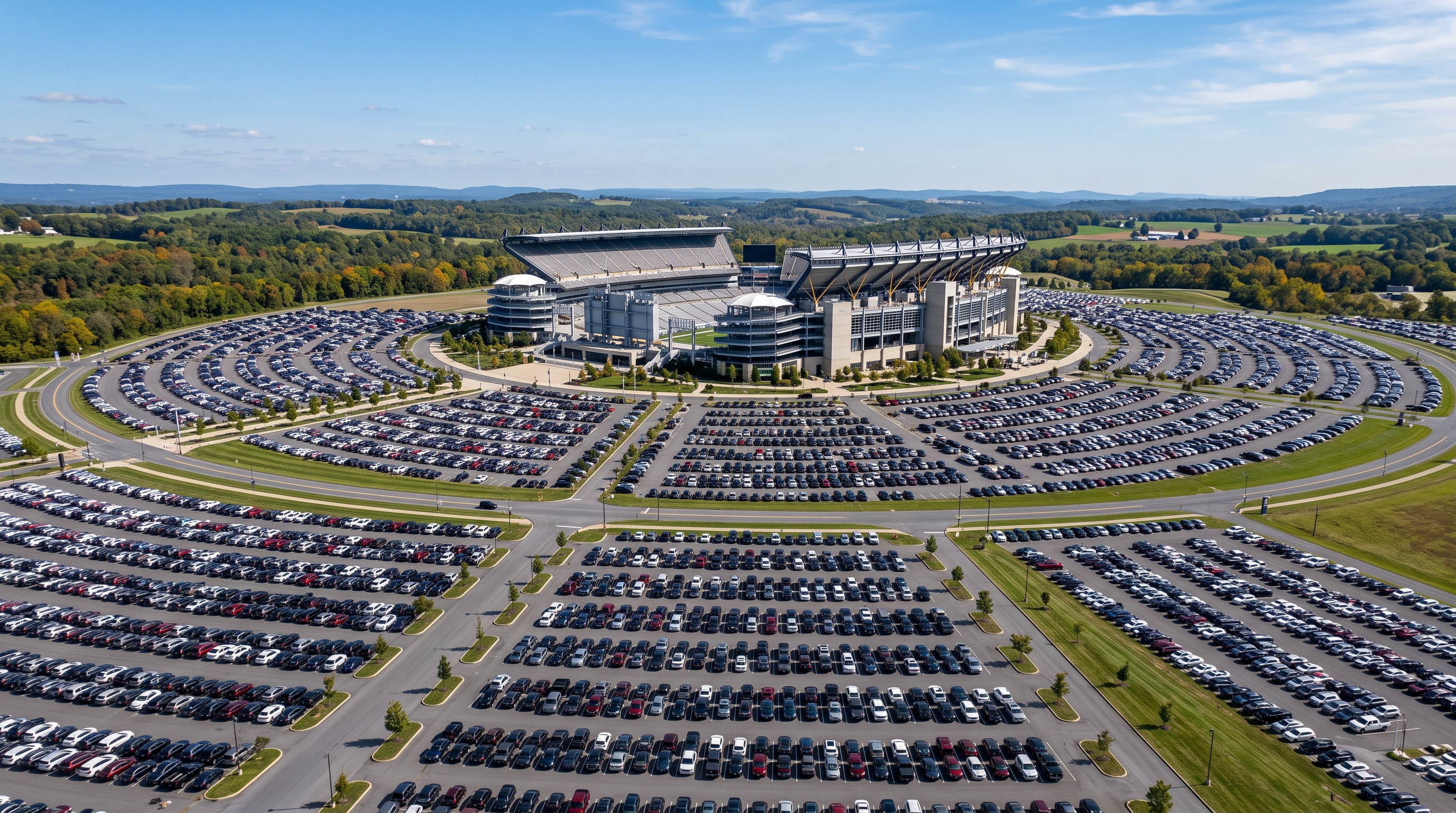 Penn State vs Buffalo Parking Guide: Beaver Stadium, University Park
