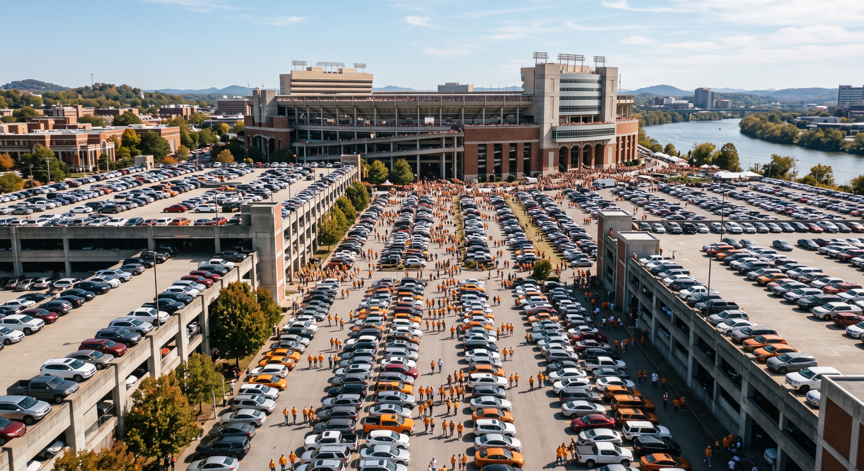 Tennessee Volunteers vs. Furman Parking Guide: Neyland Stadium 2026
