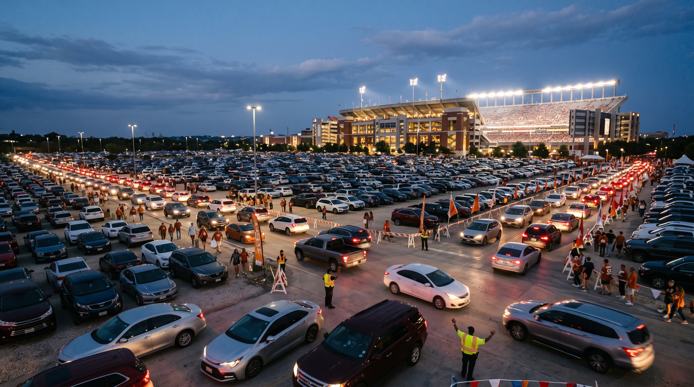 Texas Longhorns vs. Florida Gators Parking Guide: Darrell K Royal Stadium
