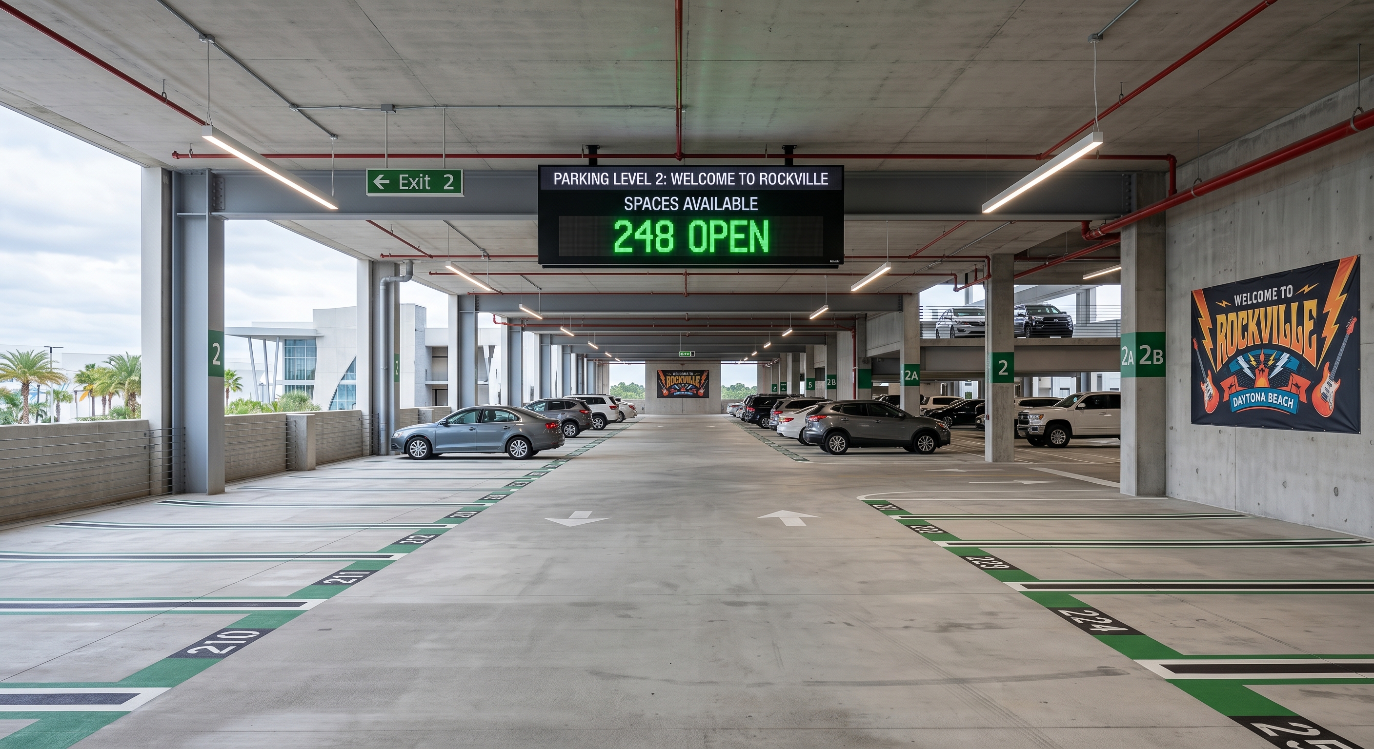 Parking options near Welcome To Rockville