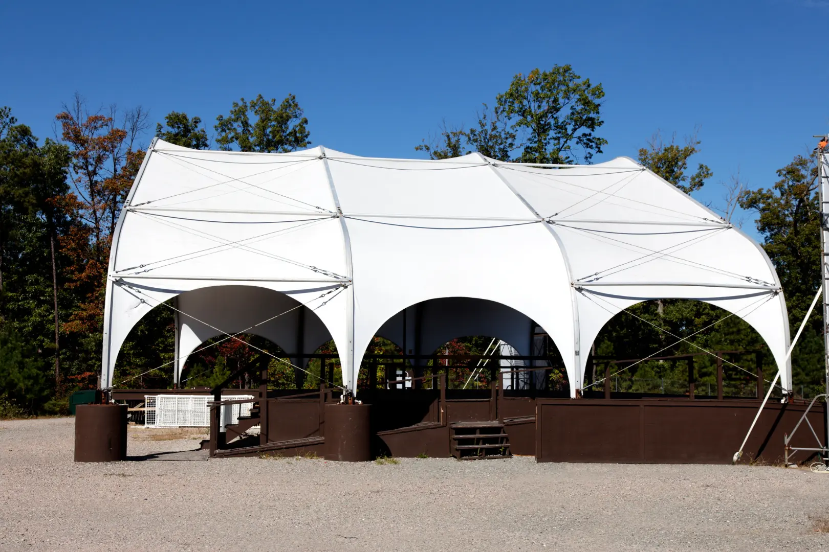 Pavilion storage in Fayetteville, AR