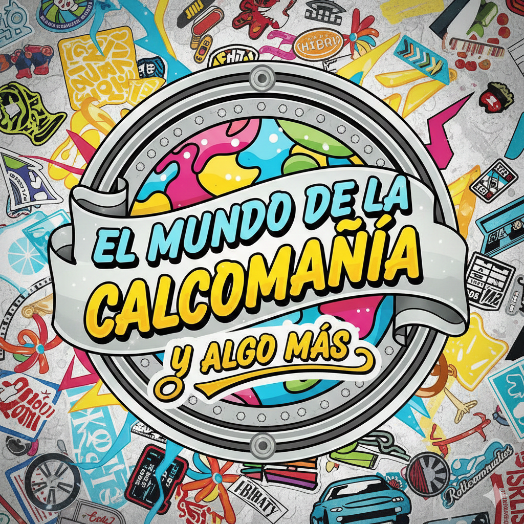 Logo EL MUNDO DE LA CALCOMANÍA Y ALGO MAS