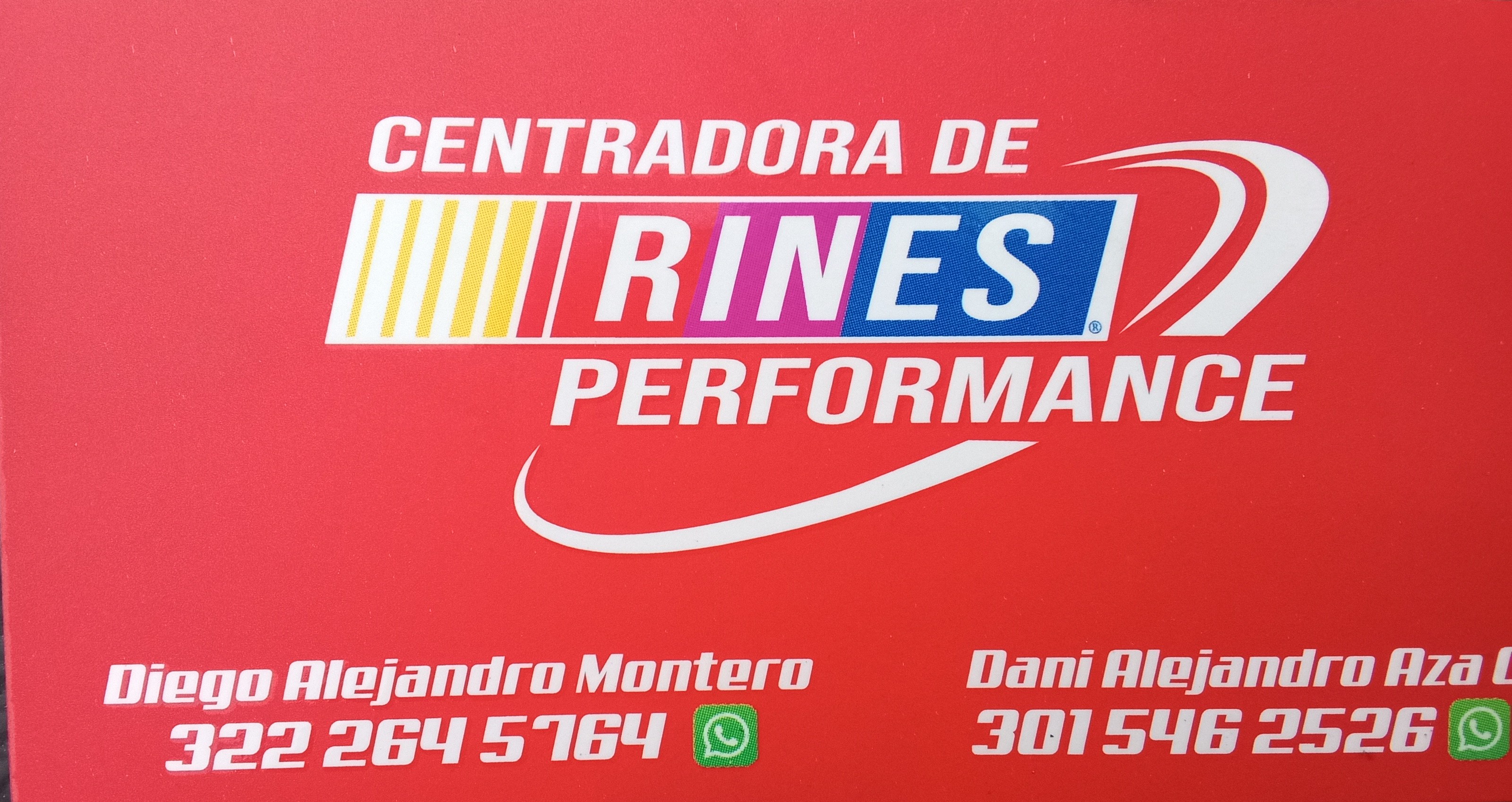 Logo CENTRADORA DE RINES PERFORMANCE 